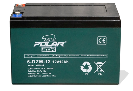 Batterie 6-DZM-12.  12V  12AH